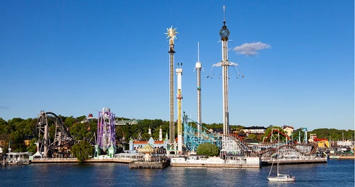 Gröna Lund i Stockholm