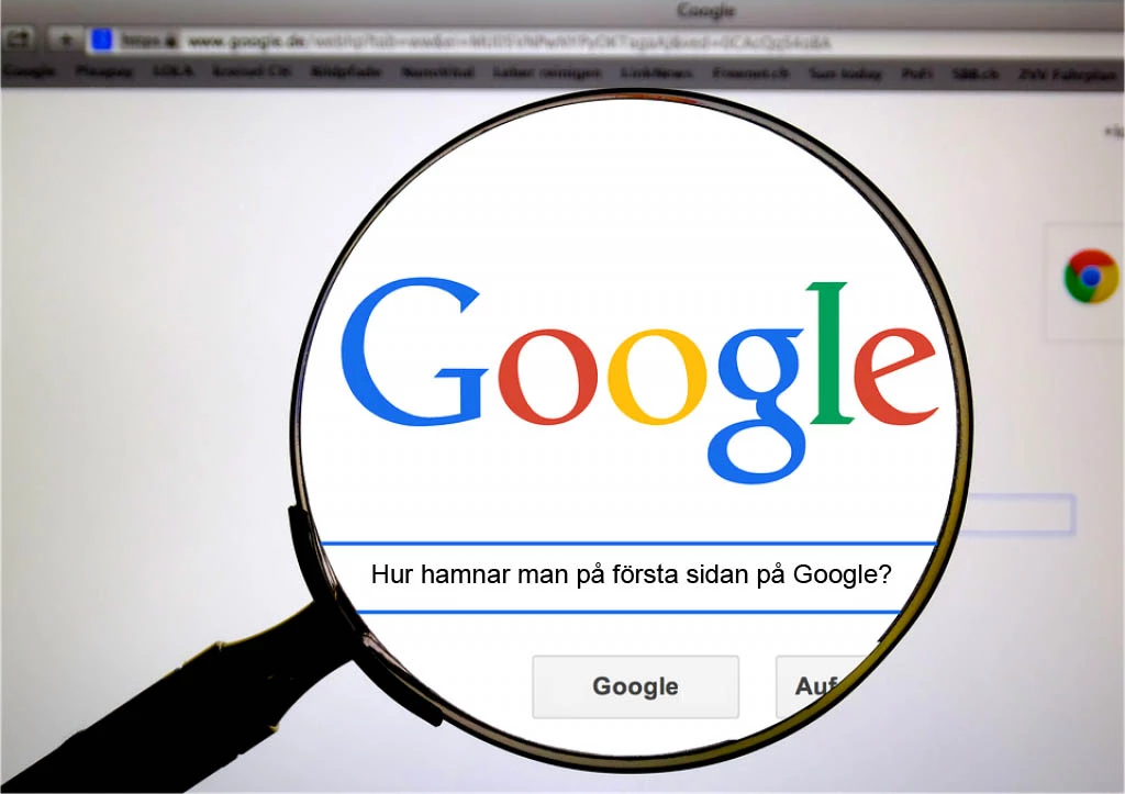 Kontakta Presstjänst om ni vill hamna högt på Google-sökningar.